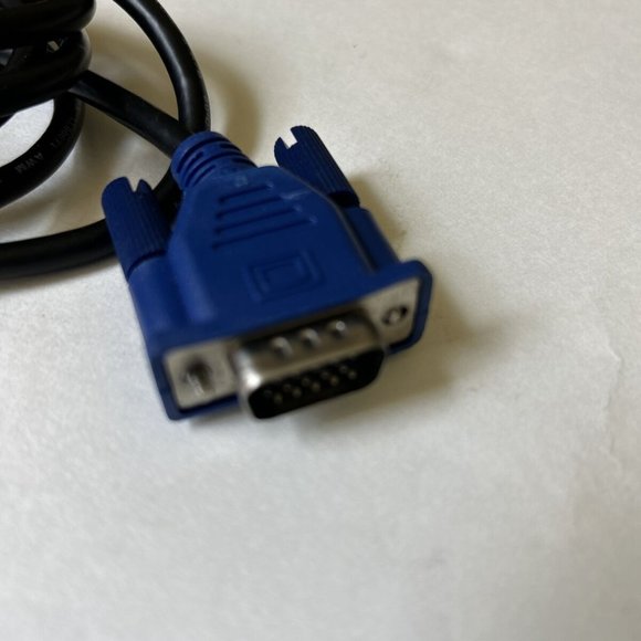 Hotron VGA cable 6ft E101344 AWM STYLE 20276 VW-1 80C 30V Male Male-Space Shuttl - Picture 3 of 5